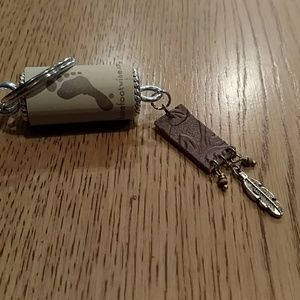 3/$12 Wine Cork Keyring